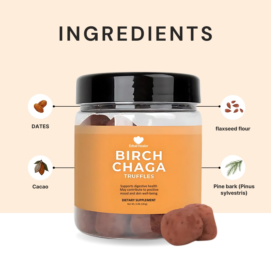 Erbal Healer® Birch Chaga Truffles